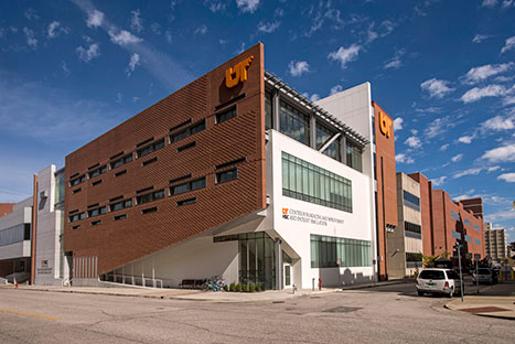 Photo of a building on campus. Link to Gifts of Real Estate